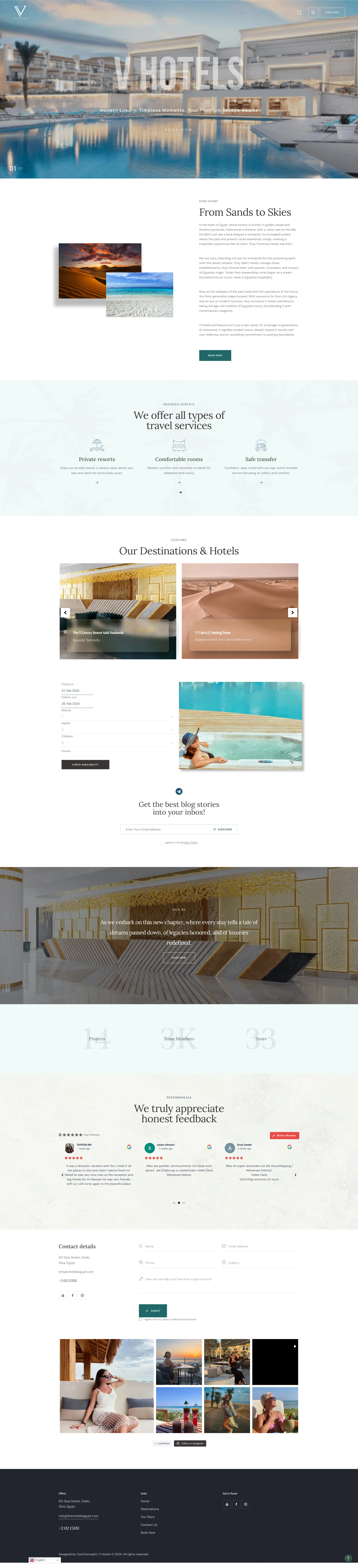 v hotels new