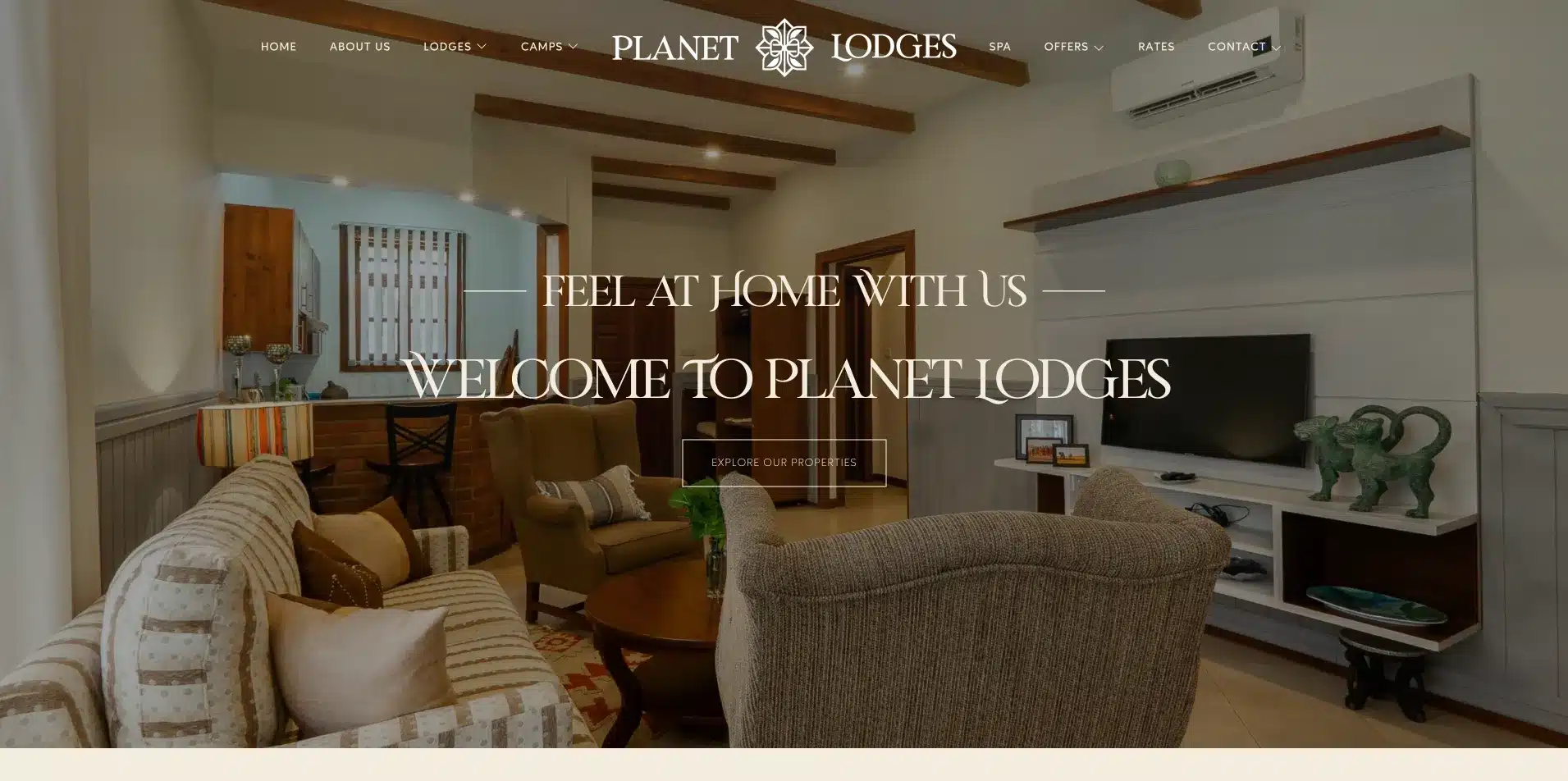 Planet Lodges hero